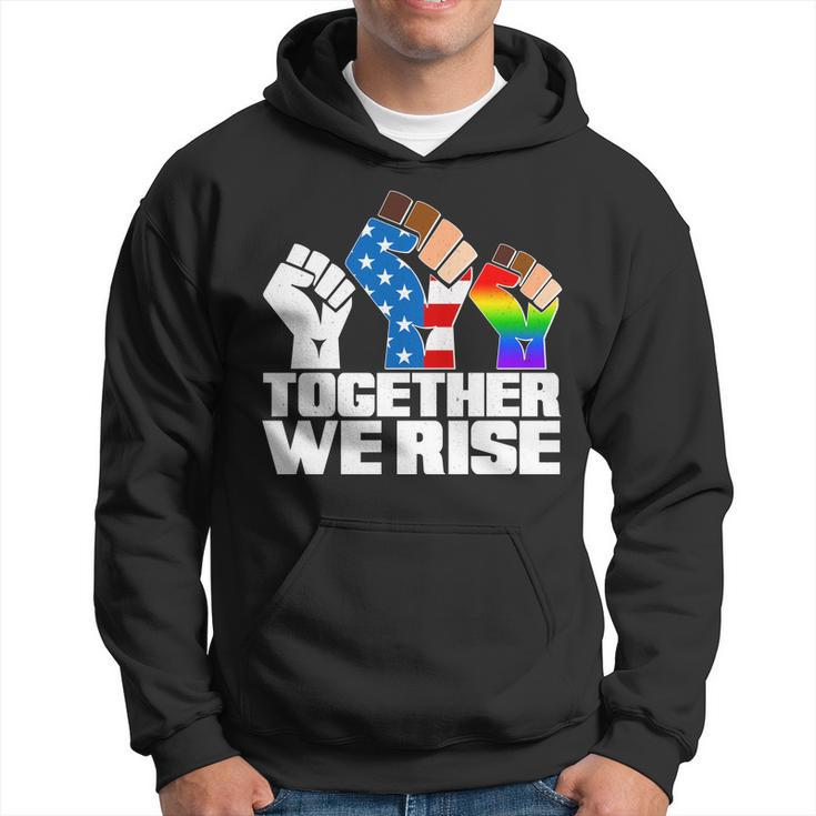 Together We Rise Unity T-Shirt Men Hoodie