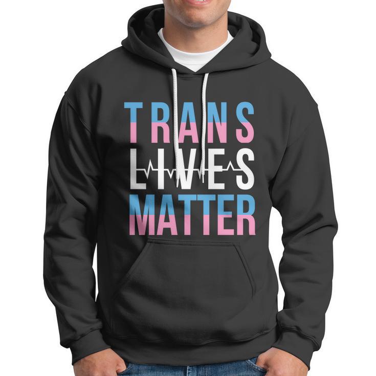 Trans Lives Matter Lgbtq Graphic Pride Month Lbgt Hoodie