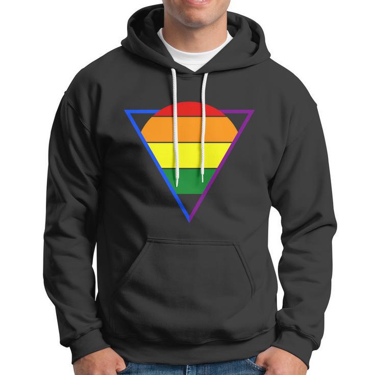 Triangular Lgbt Gay Pride Lesbian Bisexual Ally Quote Hoodie