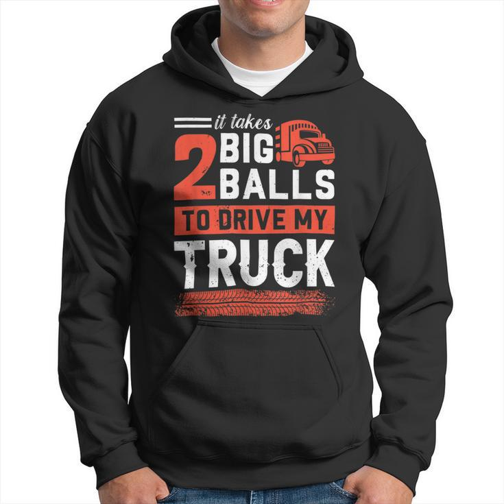 Trucker Trucker Accessories For Truck Driver Motor Lover Trucker_ V20 Hoodie