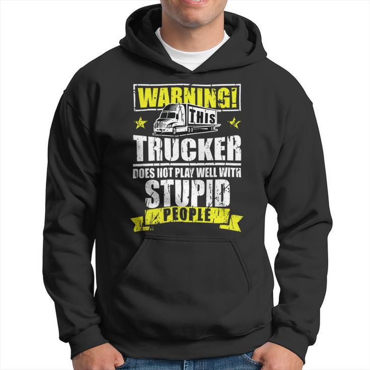 Trucker Trucker Accessories For Truck Driver Motor Lover Trucker__ Hoodie