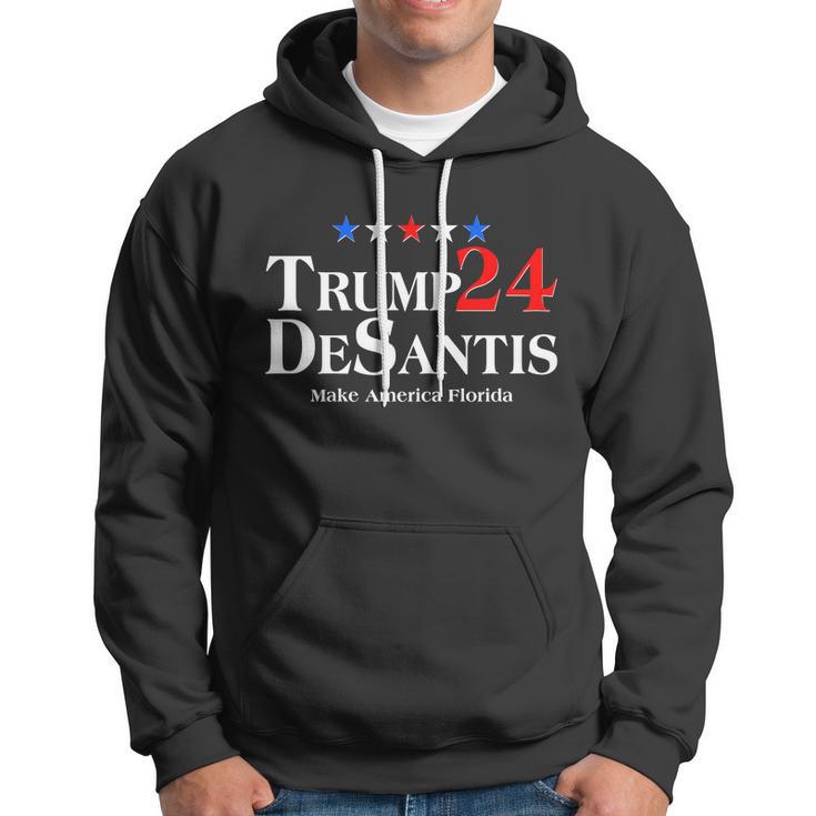 Trump Desantis 2024 Make America Florida Election Logo Tshirt Hoodie