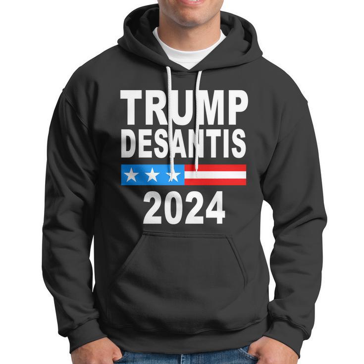 Trump Desantis 2024 Us Flag Tshirt Hoodie