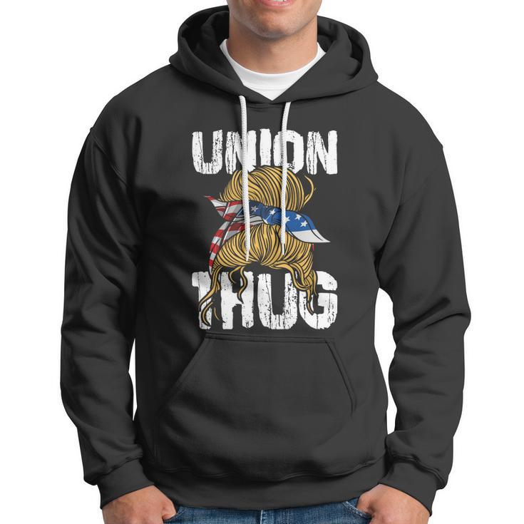 Union Thug Labor Day Skilled Union Laborer Worker Cute Gift Hoodie