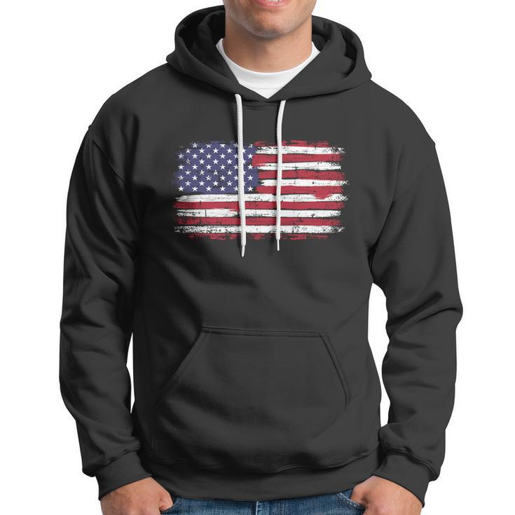 Us Flag Vintage Merican Independence Day On 4Th Of July Great Gift Hoodie