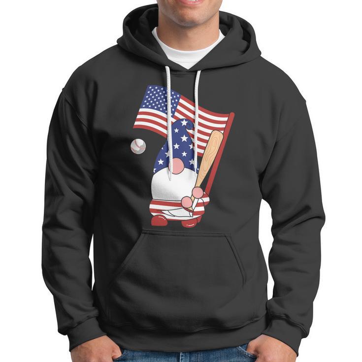 Usa Flag Gnome Graphic 4Th Of July Plus Size Shirt Hoodie