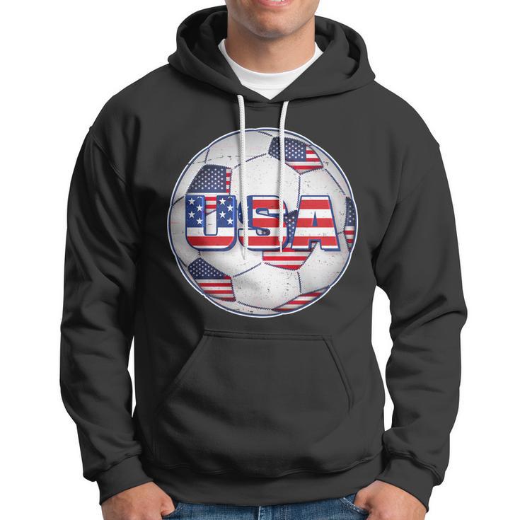 Usa Soccer Team Ball Hoodie