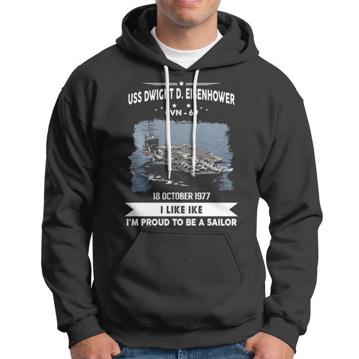 Uss Dwight D Eisenhower Cvn 69 Uss Ike Hoodie