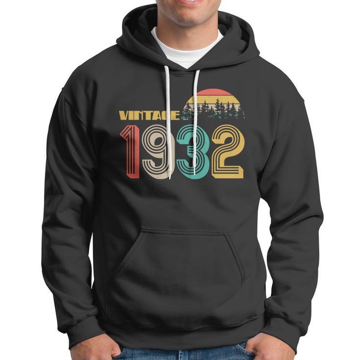 Vintage 1932 Sun Wilderness 90Th Birthday Hoodie