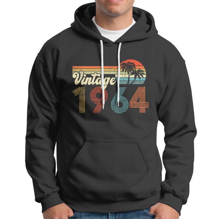 Vintage 1964 Made In 1964 58Th Birthday Gift 58 Year Old Hoodie