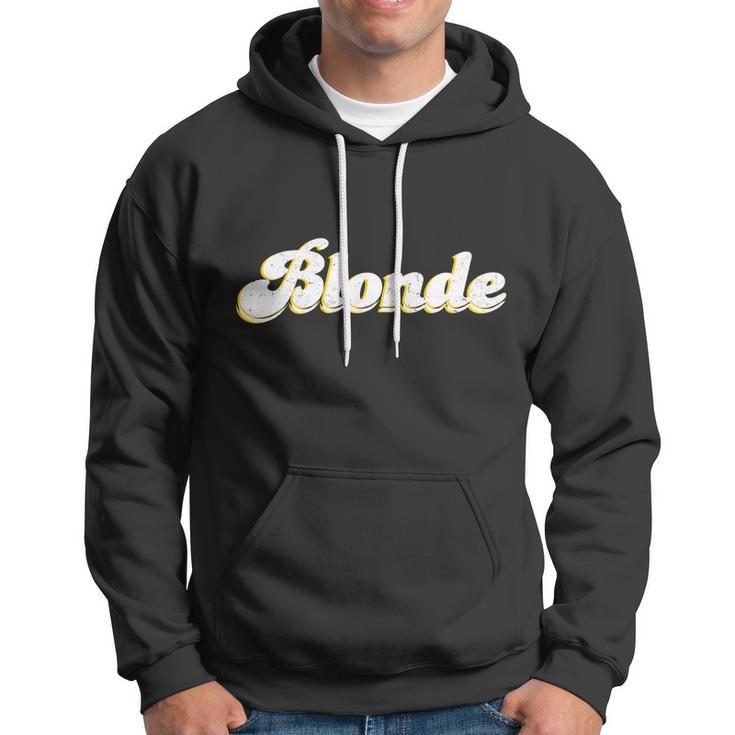 Vintage Blonde Logo Hoodie