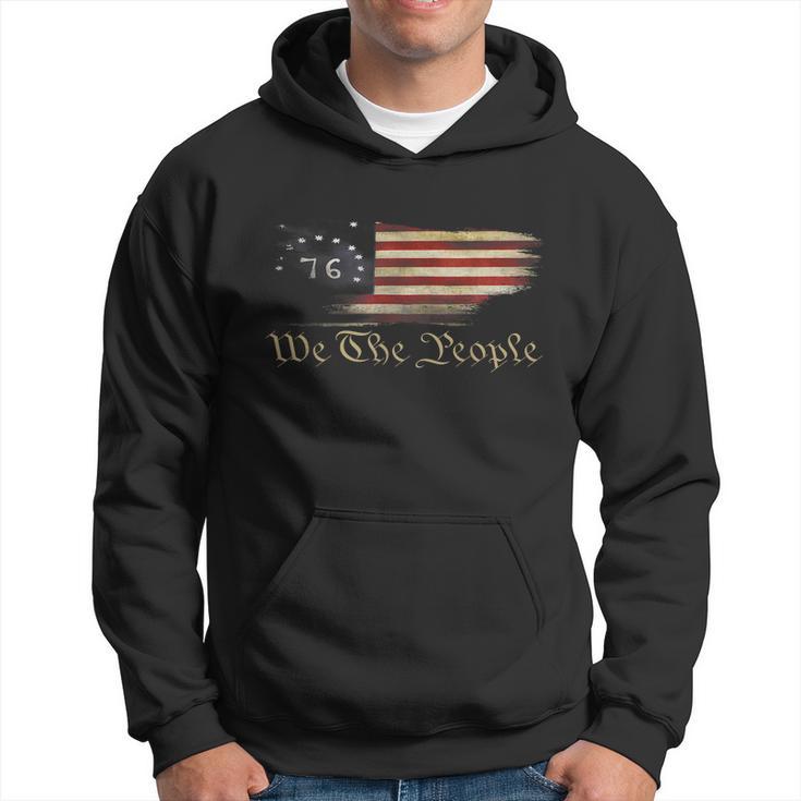 We The People American History 1776 Independence Day Vintage Hoodie