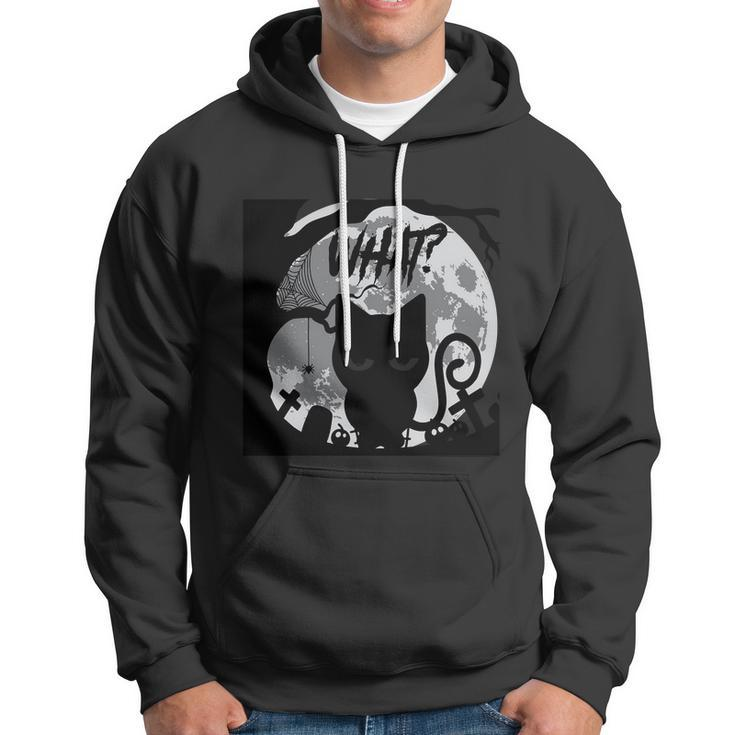 What Cat Funny Halloween Quote V2 Hoodie