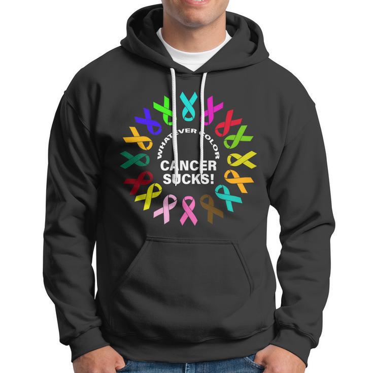 Whatever Color Cancer Sucks Tshirt Hoodie