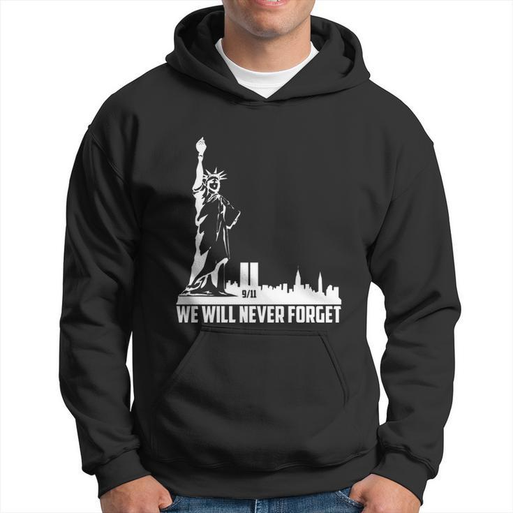 We Will Never Forget Tshirtwe Will Never Forget September 11Th Men Hoodie