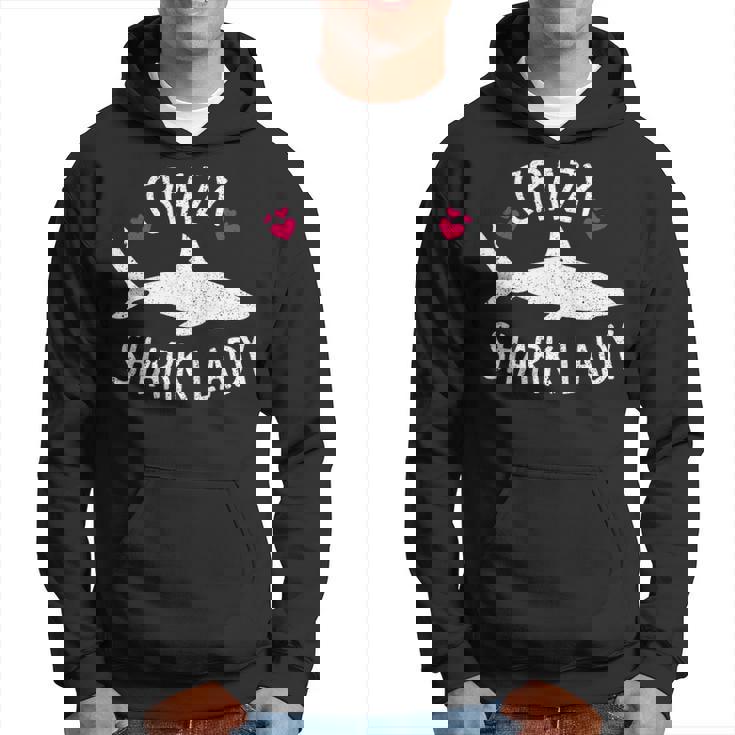 Womens Shark Lady Week Of The Shark Wife Gift Men Hoodie