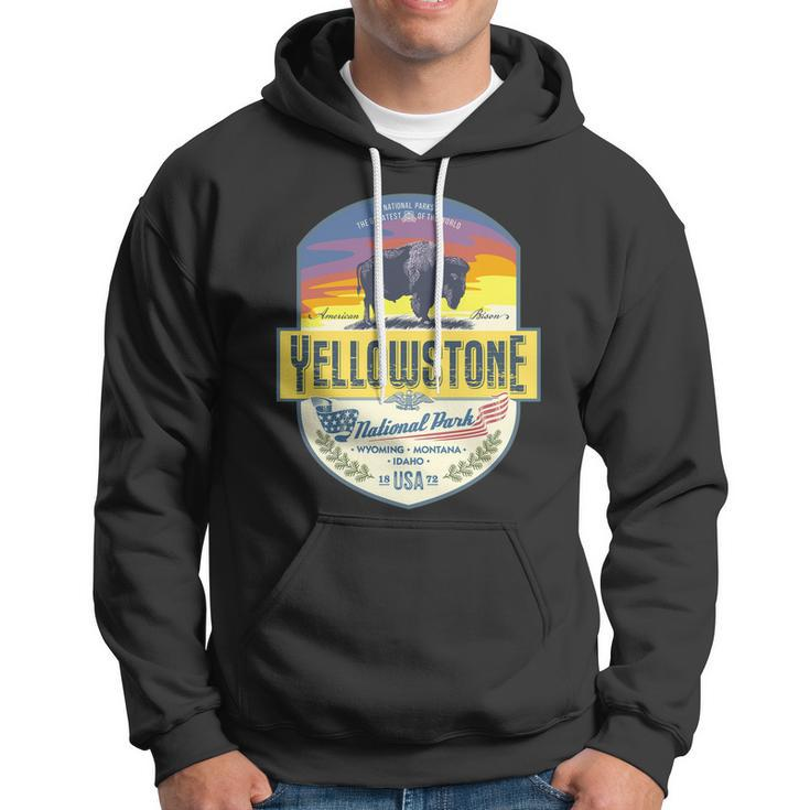Yellowstone National Park Tshirt V2 Hoodie