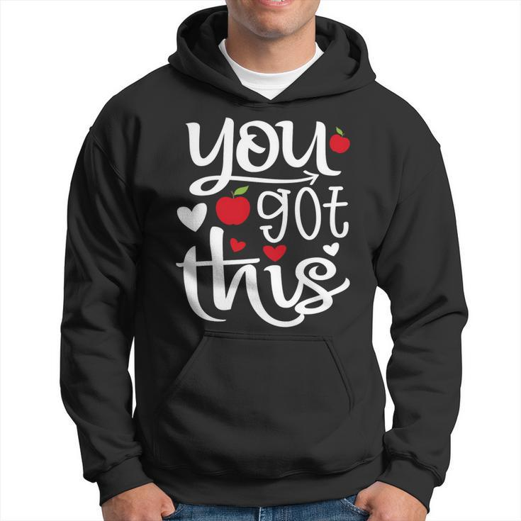 You Got This Funny Teacher Student Testing Day Rock The Test V2 Hoodie