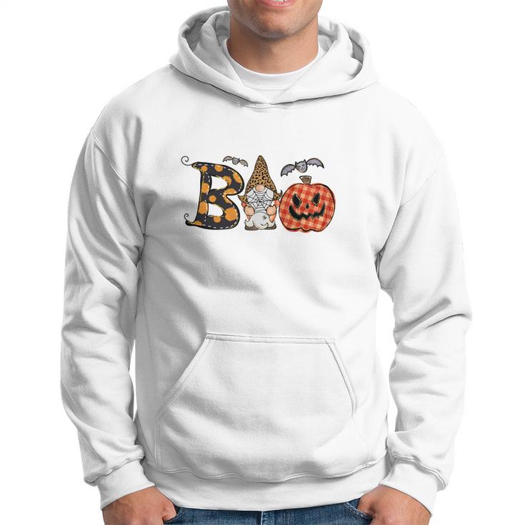 Boo Creww Gnomes Leopard Funny Halloween Hoodie
