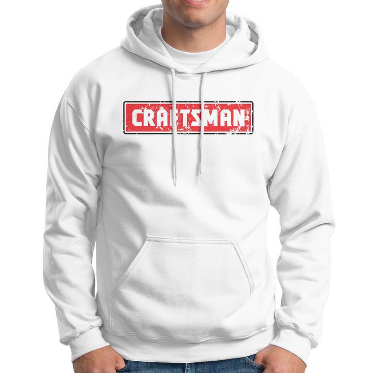 Craftsman Distressed Tshirt Hoodie