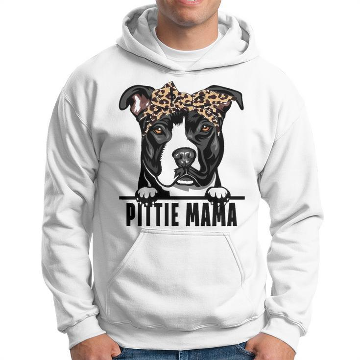 Dogs 365 Pitbull Dog   Pittie Mama Pit Bull Dog Mom Sweat Men Hoodie