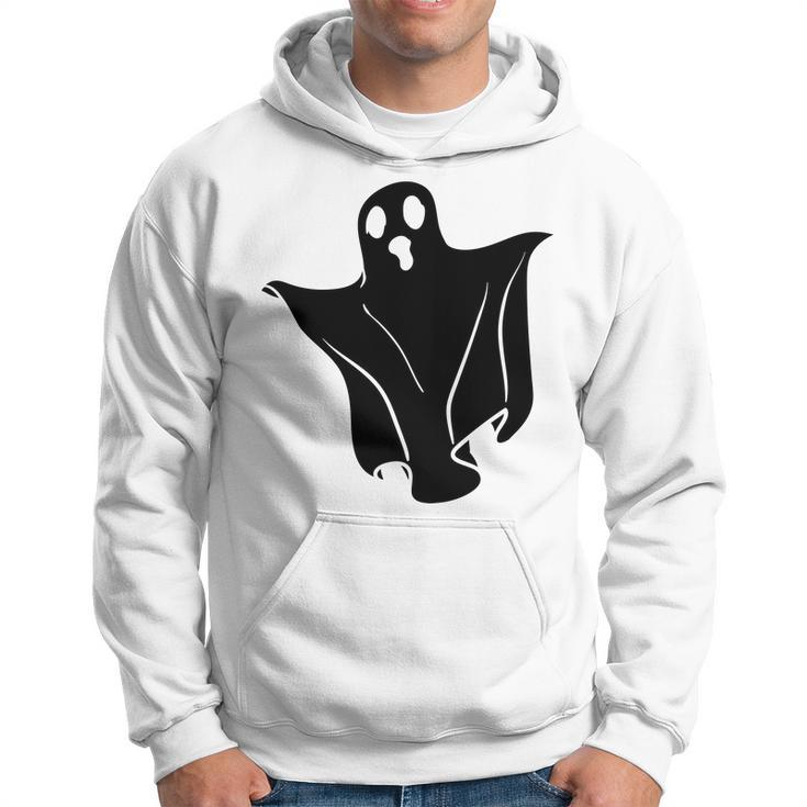Halloween Creepy Ghost Black Design For You Men Hoodie Graphic Print Hooded Sweatshirt