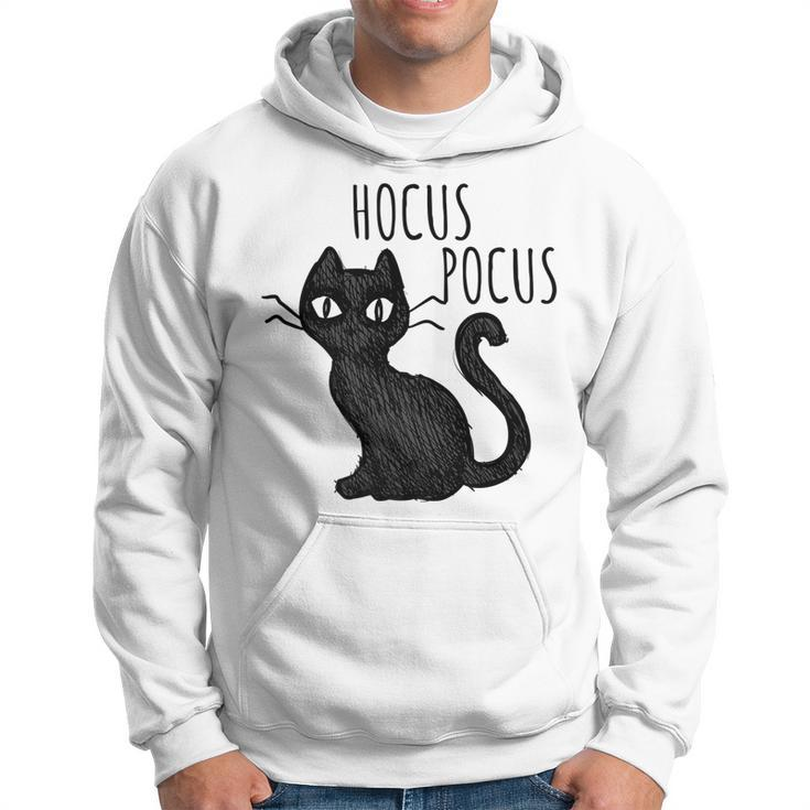Halloween  For Cat Lovers | Hocus Pocus Black Cat  Hoodie