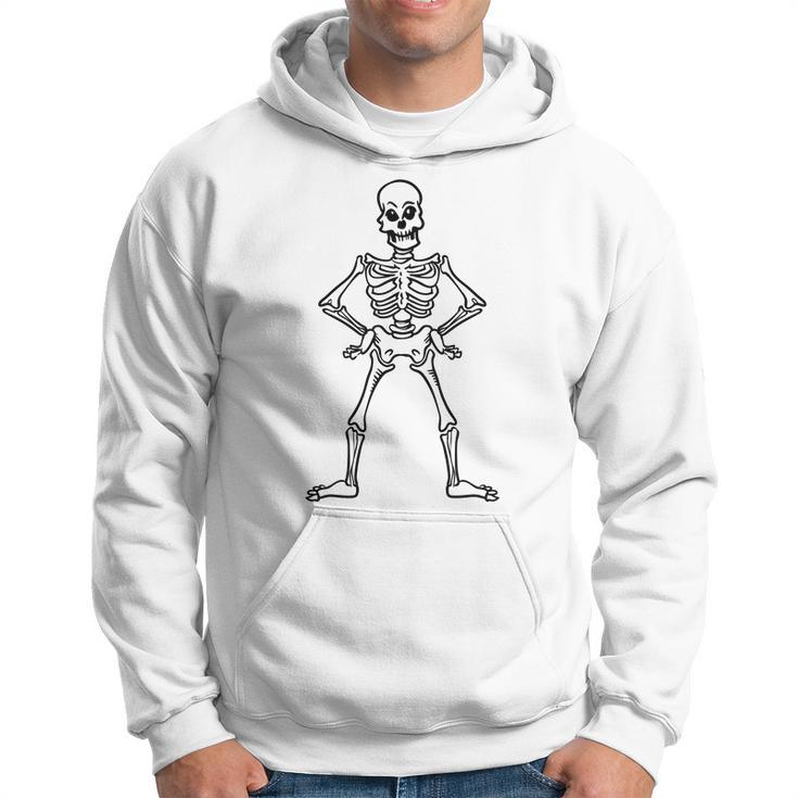 Halloween Funny Skeleton Black Custom For You Men Hoodie Graphic Print Hooded Sweatshirt