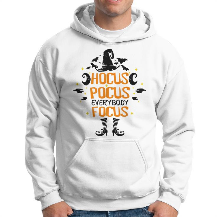 Halloween Hocus Pocus Everybody Focus Funny Teacher Costume  V2 Hoodie
