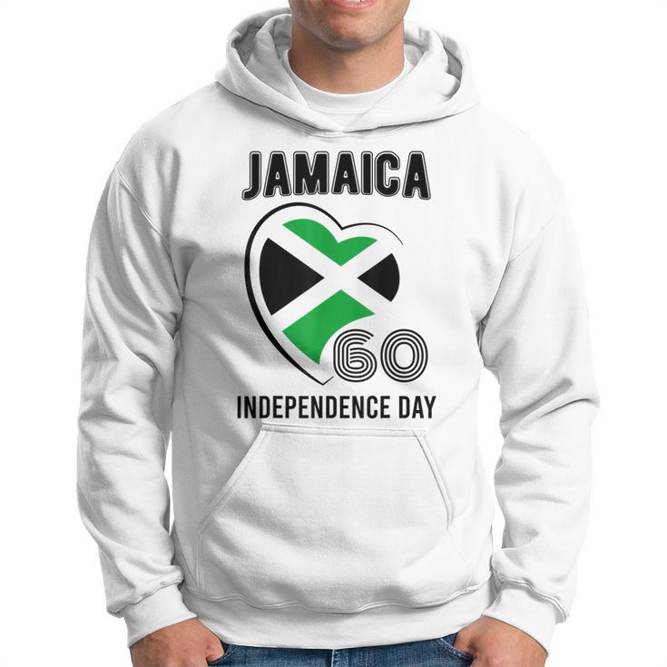 Jamaica 60Th Independence Day Jamaica 60 Independence Yellow  Hoodie
