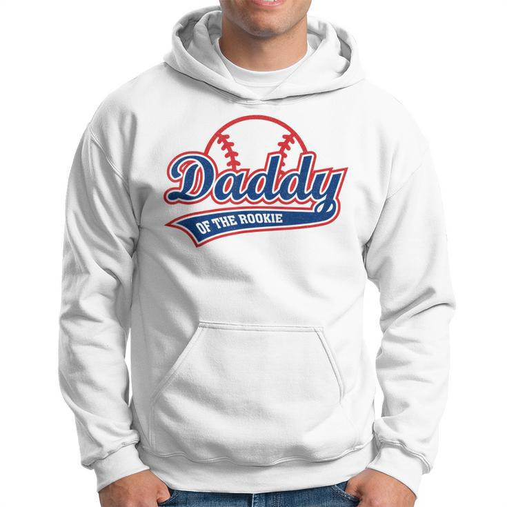 Retro Baseball Daddy Of The Rookie Men Hoodie