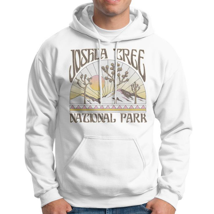 Vintage Joshua Tree National Park Retro Outdoor Camping Hike Hoodie