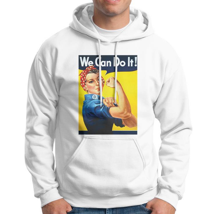 We Can Do It Rosie The Riveter Feminist Hoodie