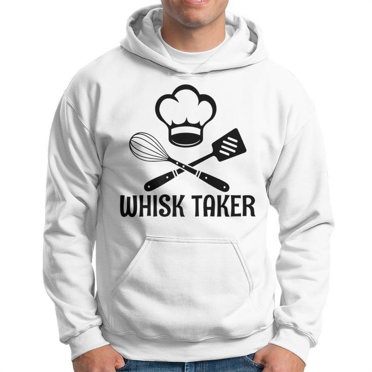 Whisk Taker Funny Baking Pastry Cook Lovers Baker Chef Hat   Hoodie