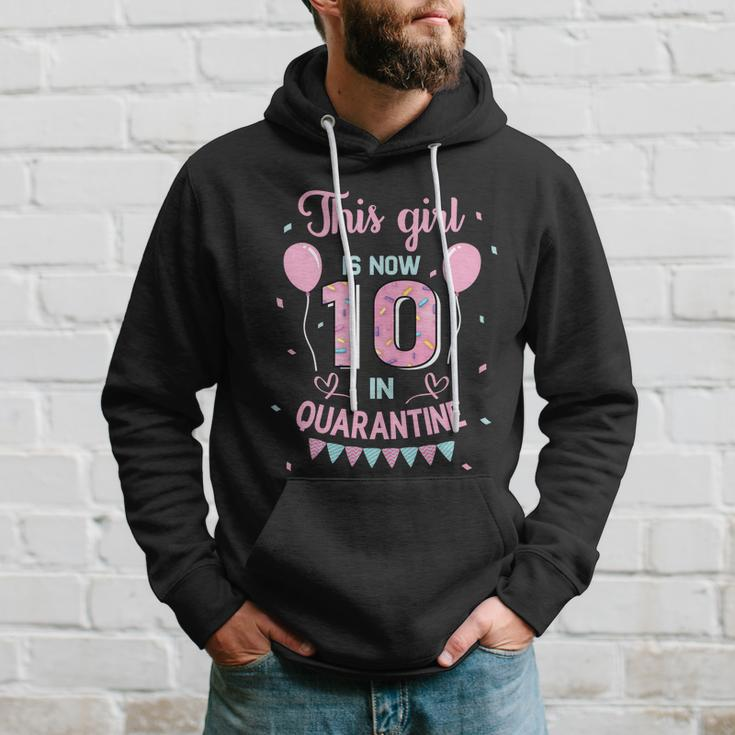 10Th Birthday Funny Gift Girls This Girl Is Now 10 Double Digits Gift Hoodie Gifts for Him