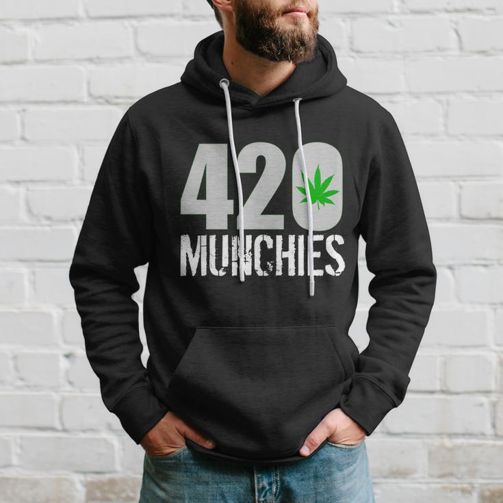 420 Munchies Weed Leaf Hoodie Gifts for Him