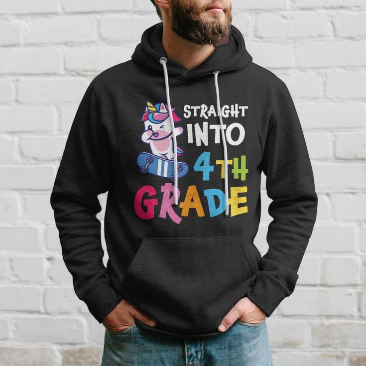 4Th Grade Unicorn Back To School First Day Of School Hoodie Gifts for Him