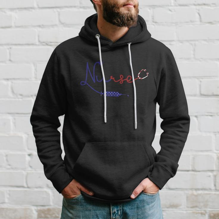 4Th Of July 2021 Or Independence Day Or 4Th Of July Nurse Cute Gift Hoodie Gifts for Him