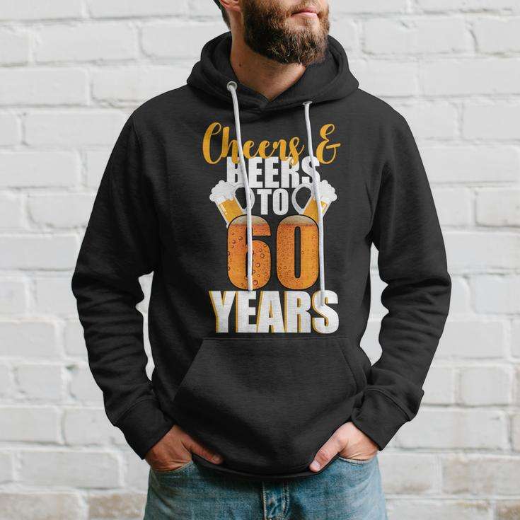 60Th Birthday Cheers & Beers To 60 Years Tshirt Hoodie Gifts for Him