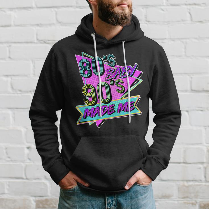 80S Baby 90S Made Me Hoodie Gifts for Him