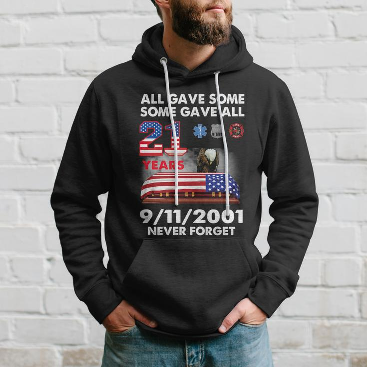 9 11 Never Forget 9 11 Never Forget All Gave Some Some Gave All 20 Years Hoodie Gifts for Him