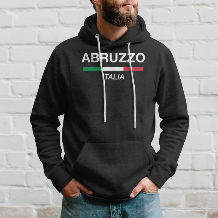 Abruzzo Italian Name Italy Flag Italia Family Surname Hoodie Gifts for Him