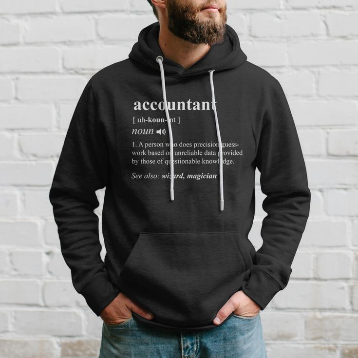 Accountant Definition Noun Accounting Major Cpa Funny Funny Gift Hoodie Gifts for Him