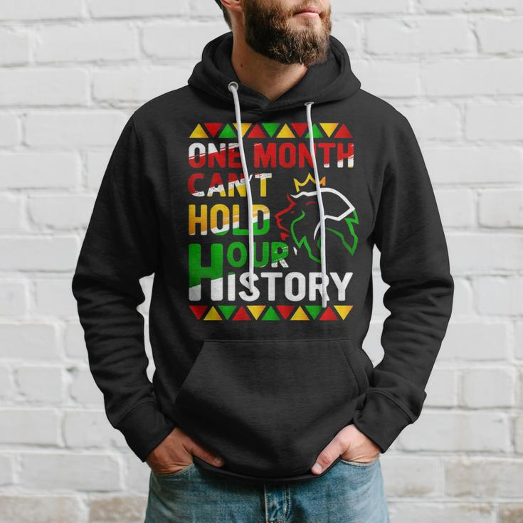 African Black King History One Month Cant Hold Our History Men Hoodie Gifts for Him