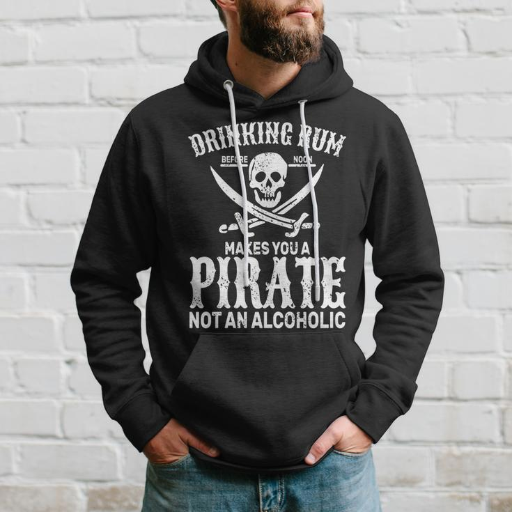Alcoholic Pirate Hoodie Gifts for Him
