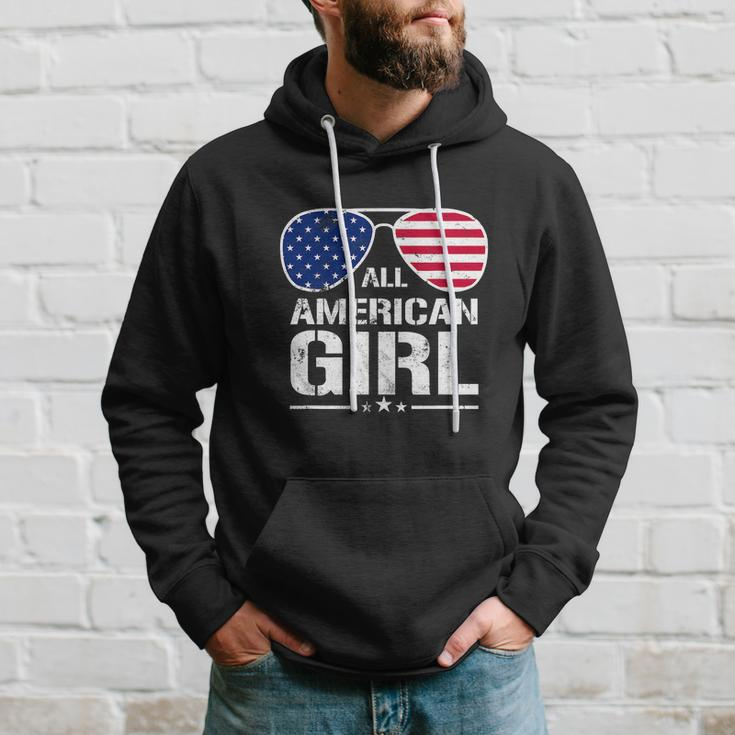 All American Girl 4Th Of July Independence Hoodie Gifts for Him