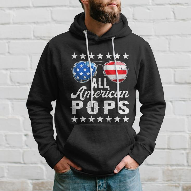 All American Pops Shirts 4Th Of July Matching Outfit Family Hoodie Gifts for Him