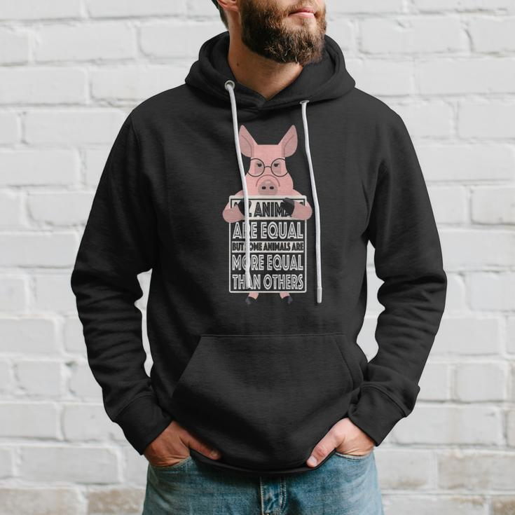 All Animals Are Equal Some Animals Are More Equal Hoodie Gifts for Him