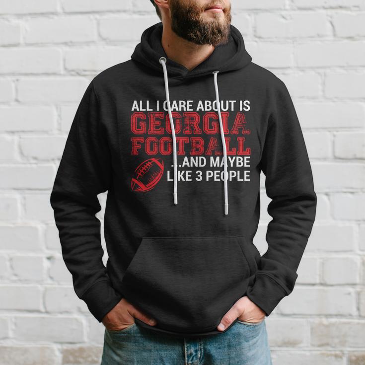 All I Care About Is Georgia Football Tshirt Hoodie Gifts for Him