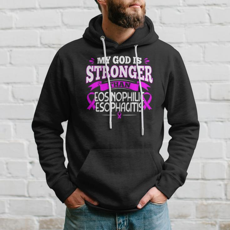 Allergic Oesophagitis Awareness Ribbon Gift For Eoe Patients Hoodie Gifts for Him